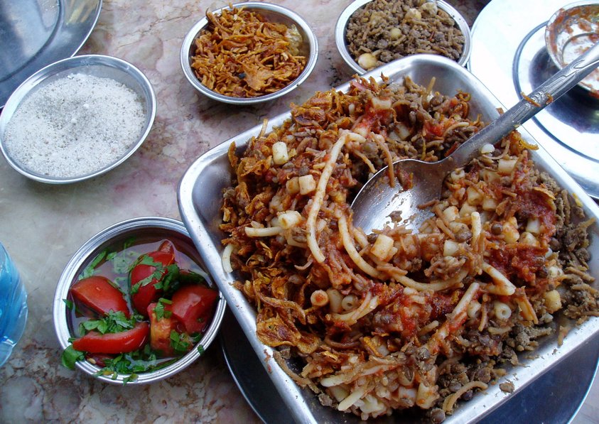Tradičné jedlá v Egypte